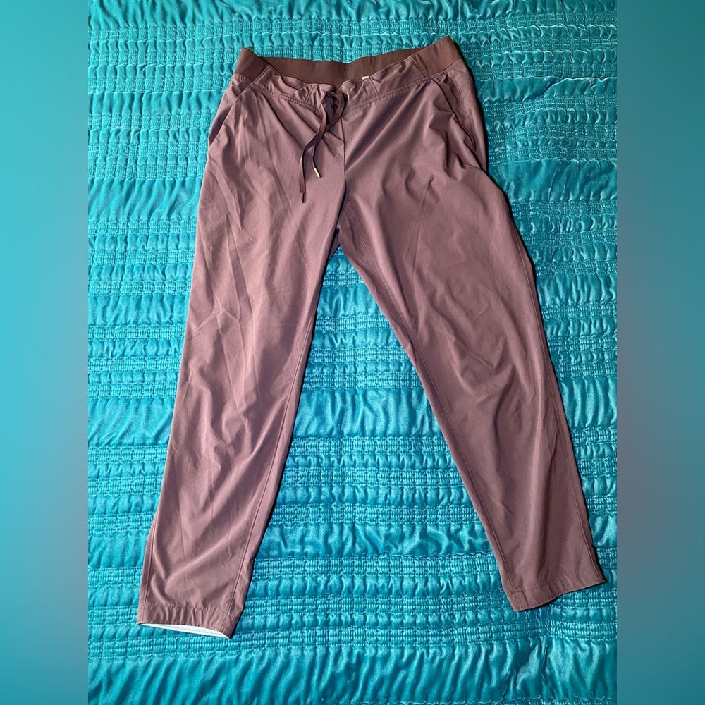 Euc Athleta Lightweight Pull On Drawstring Pants … - image 2